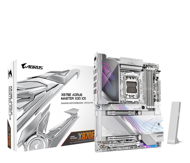 Gigabyte X870E A MASTER X ICE - 1512979 - zdjęcie